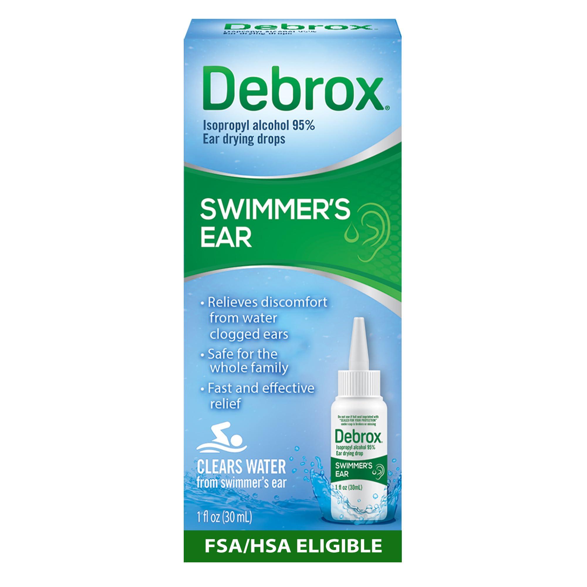 Debrox Debrox Swimmer\'s Ear Relief Ear Drying Drops | Water Clogged Ear Relief | 1.0 FL OZ