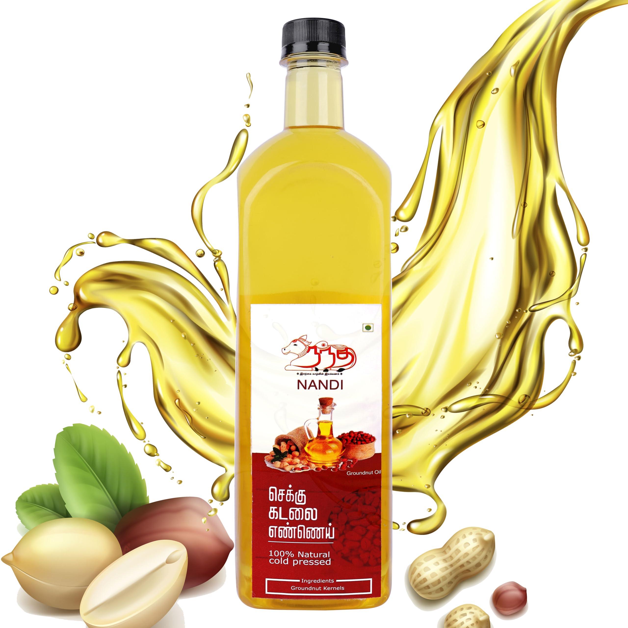 NANDI Nandi Cold Pressed Groundnut Oil (500 ml)
