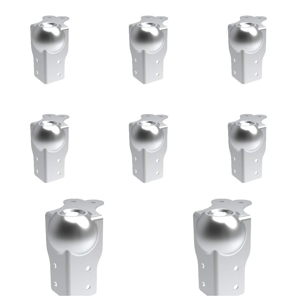PENN ELCOM Penn Elcom Flight Case Large Brace Ball Corner (Set of 8) 8596/8