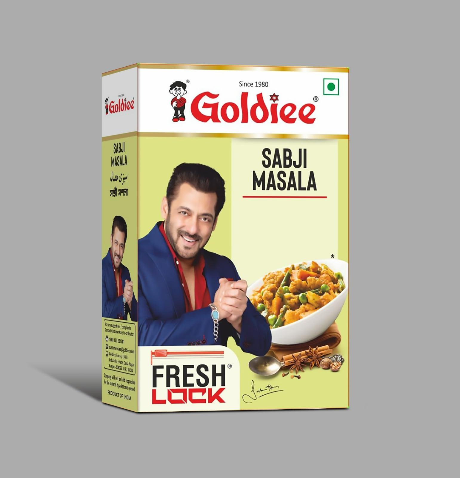 Goldiee Goldiee Sabji Masala - 100gm - Pack of 2
