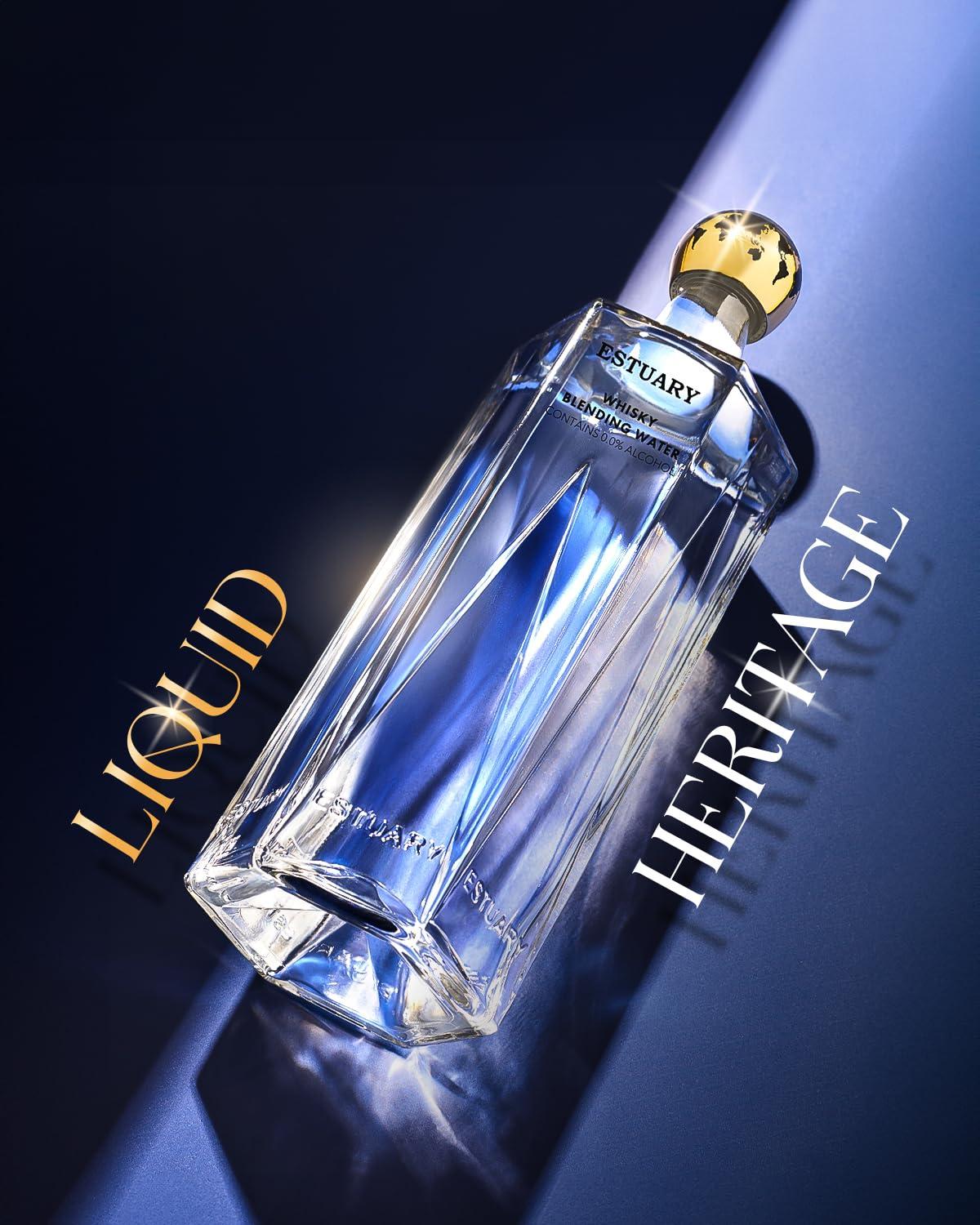 Estuary Estuary Whisky Blending Water | Premium Non Alcoholic Mixer for Whisky 330 ML | Pack of 2