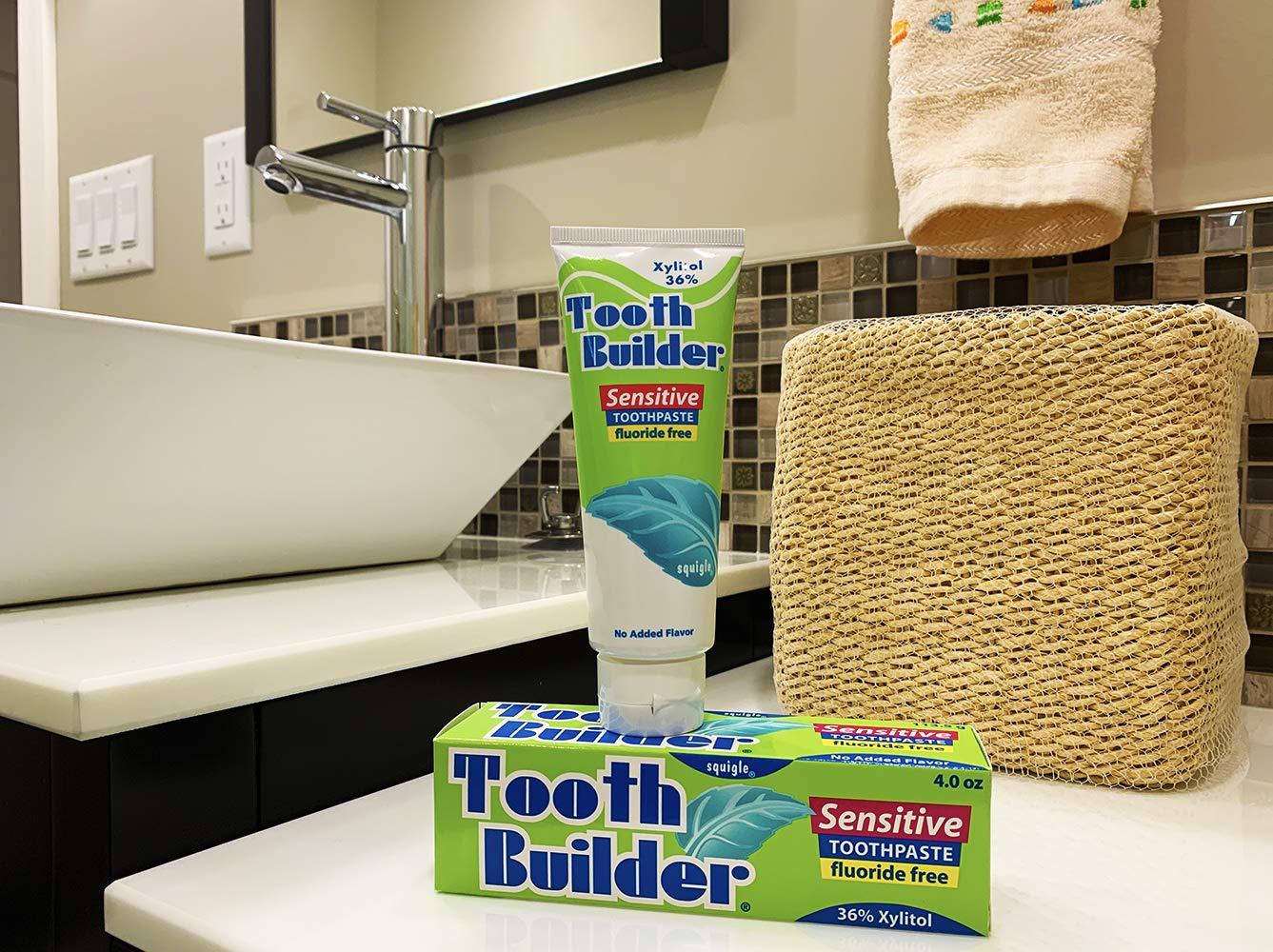 Squigle Squigle Tooth Builder Sensitive Toothpaste (4 Oz)