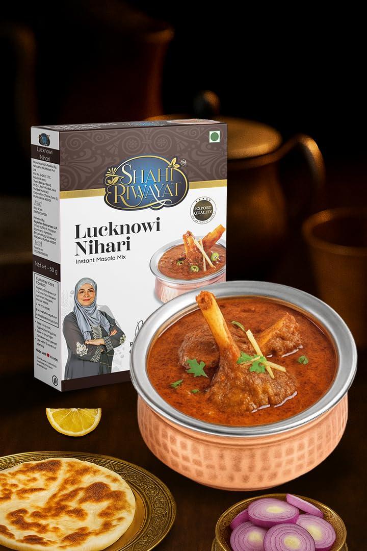 Generic Shahi Riwayat Lucknowi Nihari Masala 50Gm (Pack of 4)