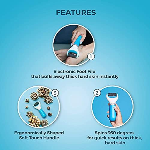 Foot Foot care system velvet Smooth Express Pedi Electronic Foot file with usb
