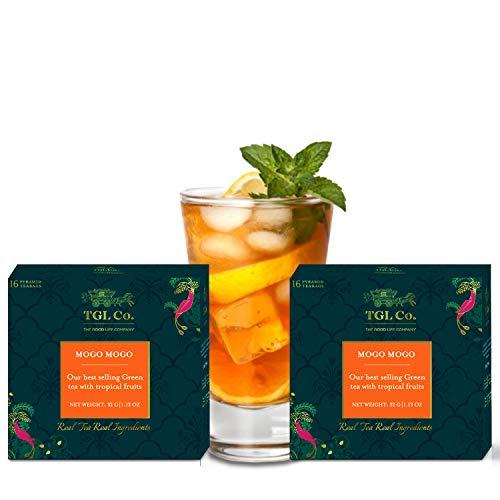TGL Co. The Good Life Company TGL Co. The Good Life Company Mogo Mogo Green Tea Bags (16 Tea Bags) Pack Of 2, 64 Gram