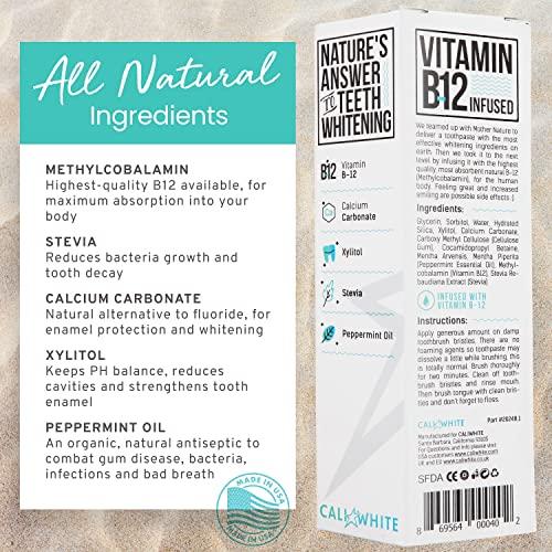 Cali White Cali White B-12 Infused Teeth Whitening Toothpaste