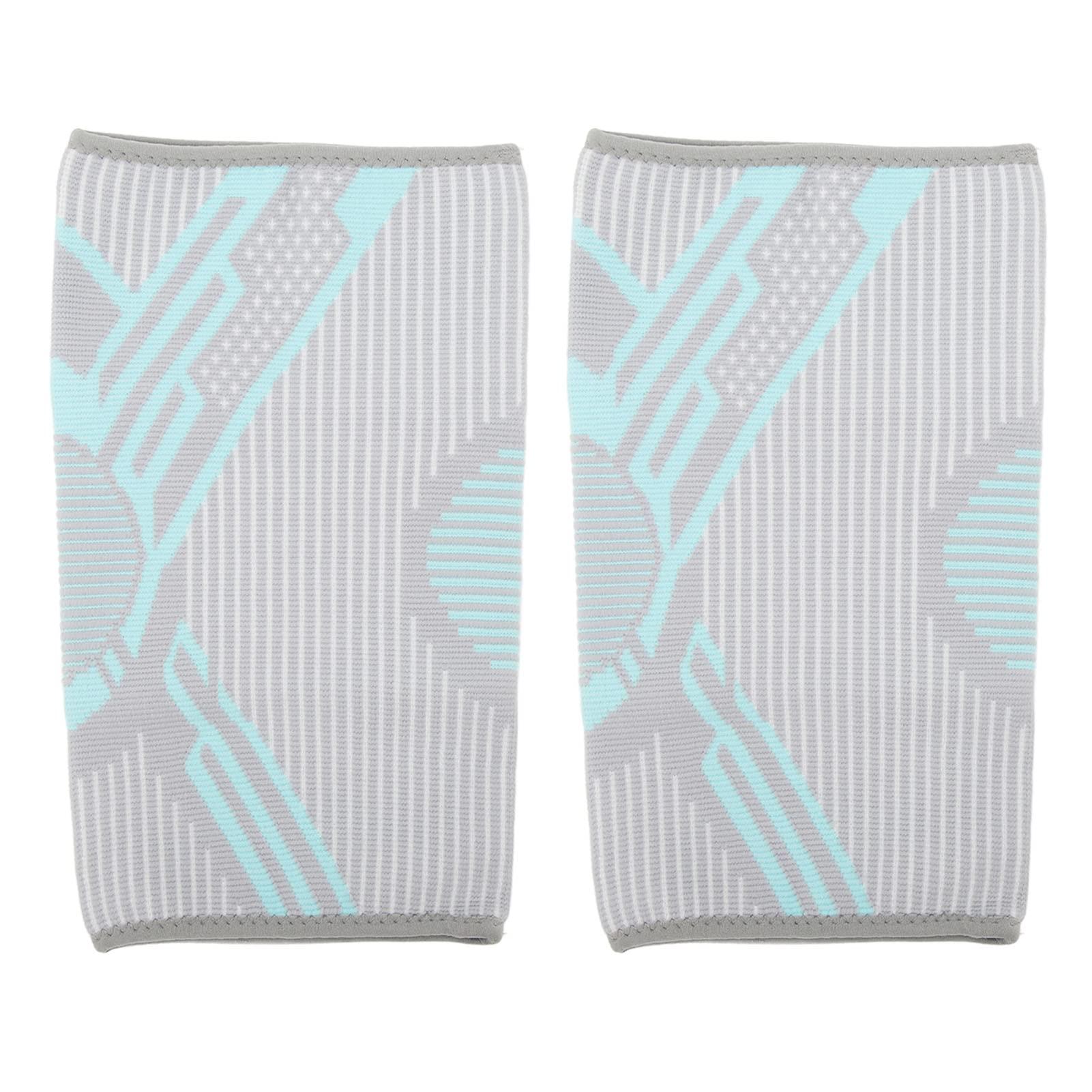 UBERSWEET UBERSWEET Knee Support Set, Non Slip Elastic 1 Pair Knee Brace for Cycling (Blue)