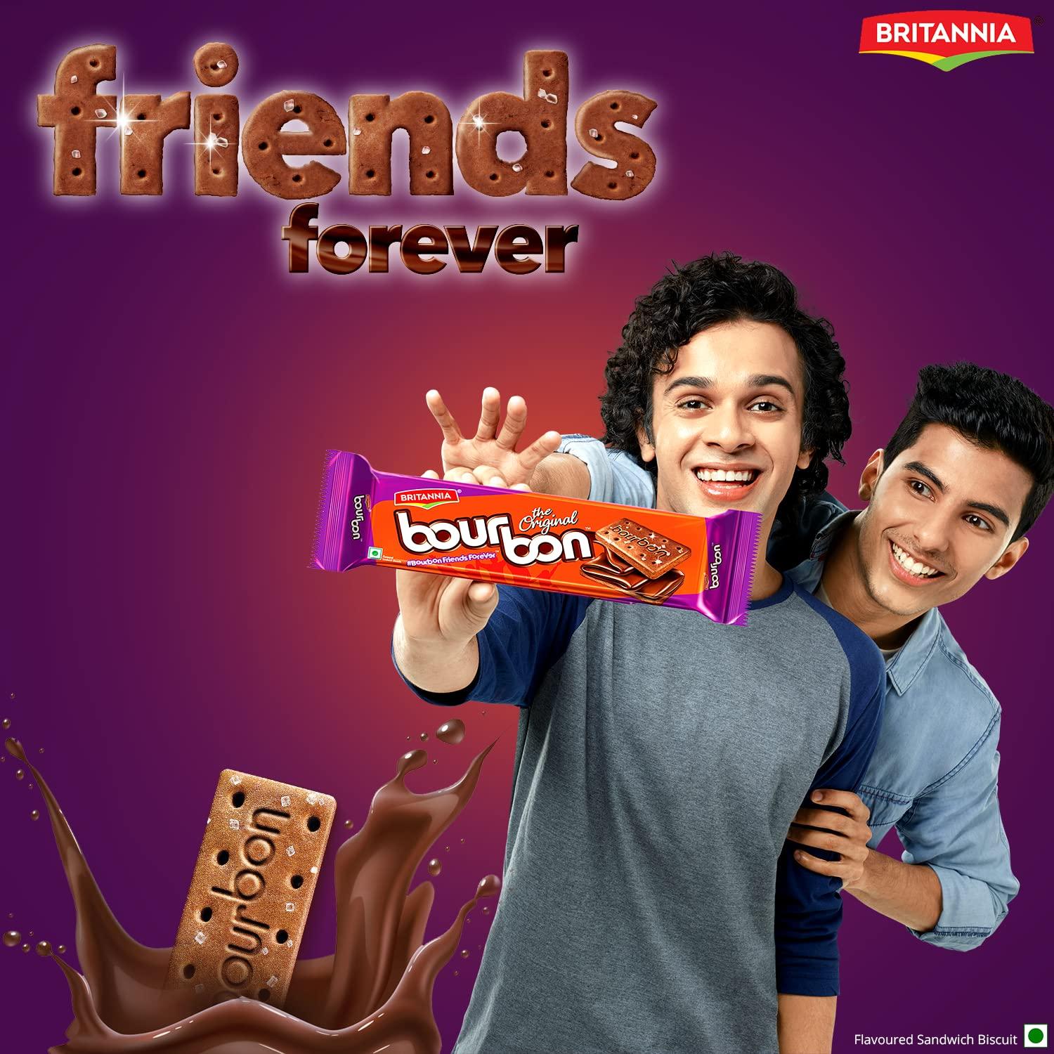 Britannia Britannia Bourbon The Original Biscuits, 500 g Pack of 2