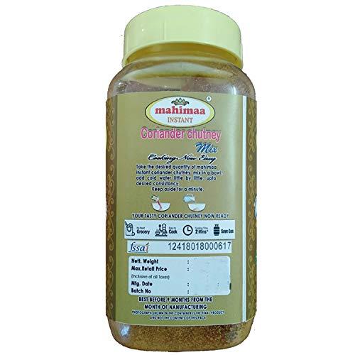Mahimaa Instant Mahimaa Instant Tasty Coriander Chutney Mix (Size-200g)-Pack of 1