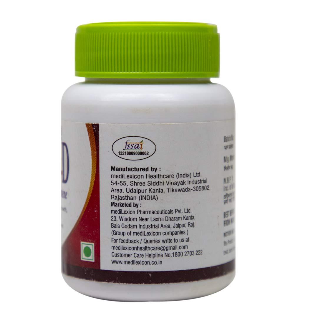 MEDILEXICON Medilexicon Vitamin D Tablets with Zinc & Beta Carotene for For Immunity, Muscle Bone Health And Prevention Of Chronic Diseases (60 tab) (pack of 2)