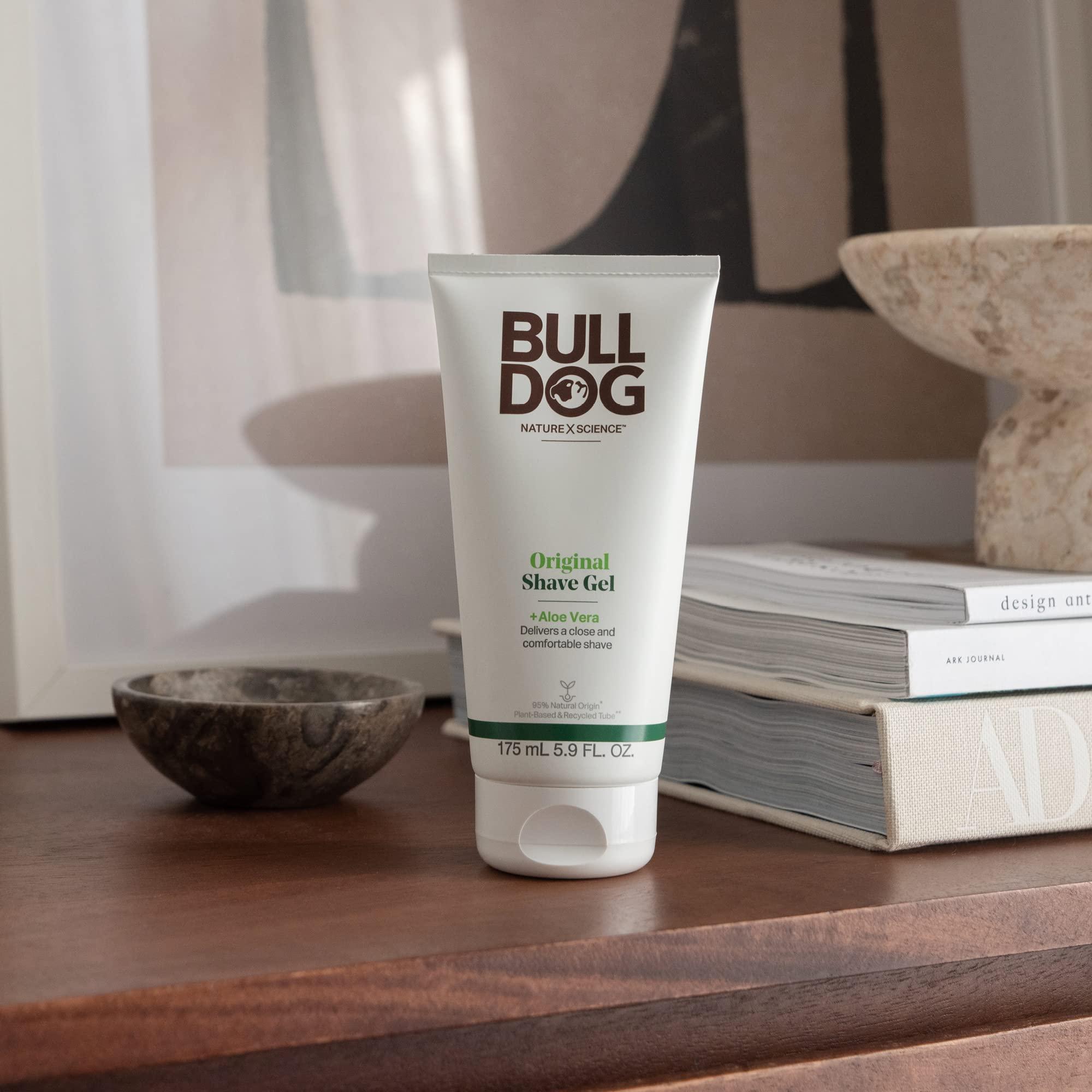 Bulldog Natural Skincare Original Shave Gel : Bulldog Skincare and Grooming For Men Original Shave Gel, 5.9 Ounce