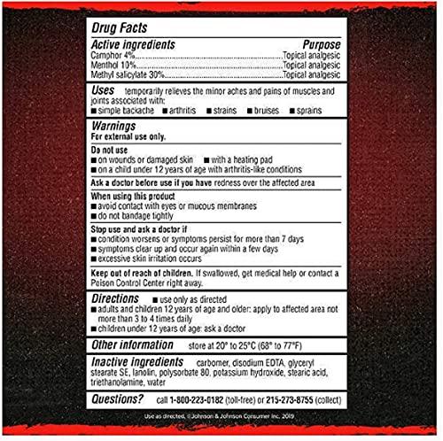 YACHT MAN B&B Bengay Ultra Strength Pain Relieving Cream Twin Pack 4 oz Tubes - Pack of 2