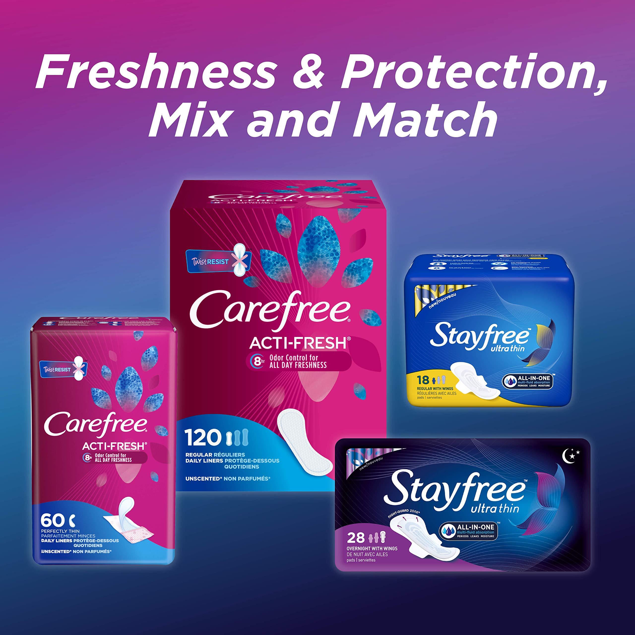 Stayfree Stayfree Maxi Pads For Women, Super - 48 Count