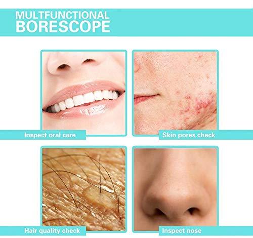 IKTU Iktu Otoscope Ear Cleaner USB Endoscope, 720P HD Visual Ear Spoon Digital Ear Camera, 3 in 1 Borescope Inspection Earwax Removal Cleaning Tool with 6 LED Lights for Android,Windows,MAC,Tablet