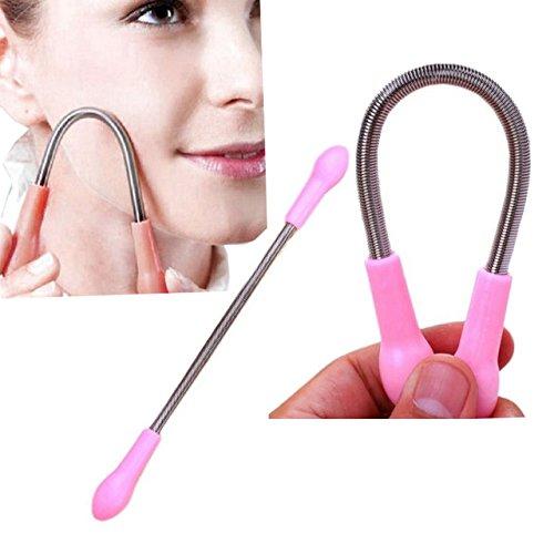 Cairo Cairo Facial Hair Epilator Remover Tool for Face Clean with Eyebrow Stencils Shaping Kit