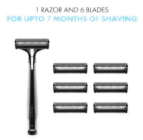 Gillette Guard Gillette Razor & Cartridge 6 pcs (Pack of 6) by JaiHind