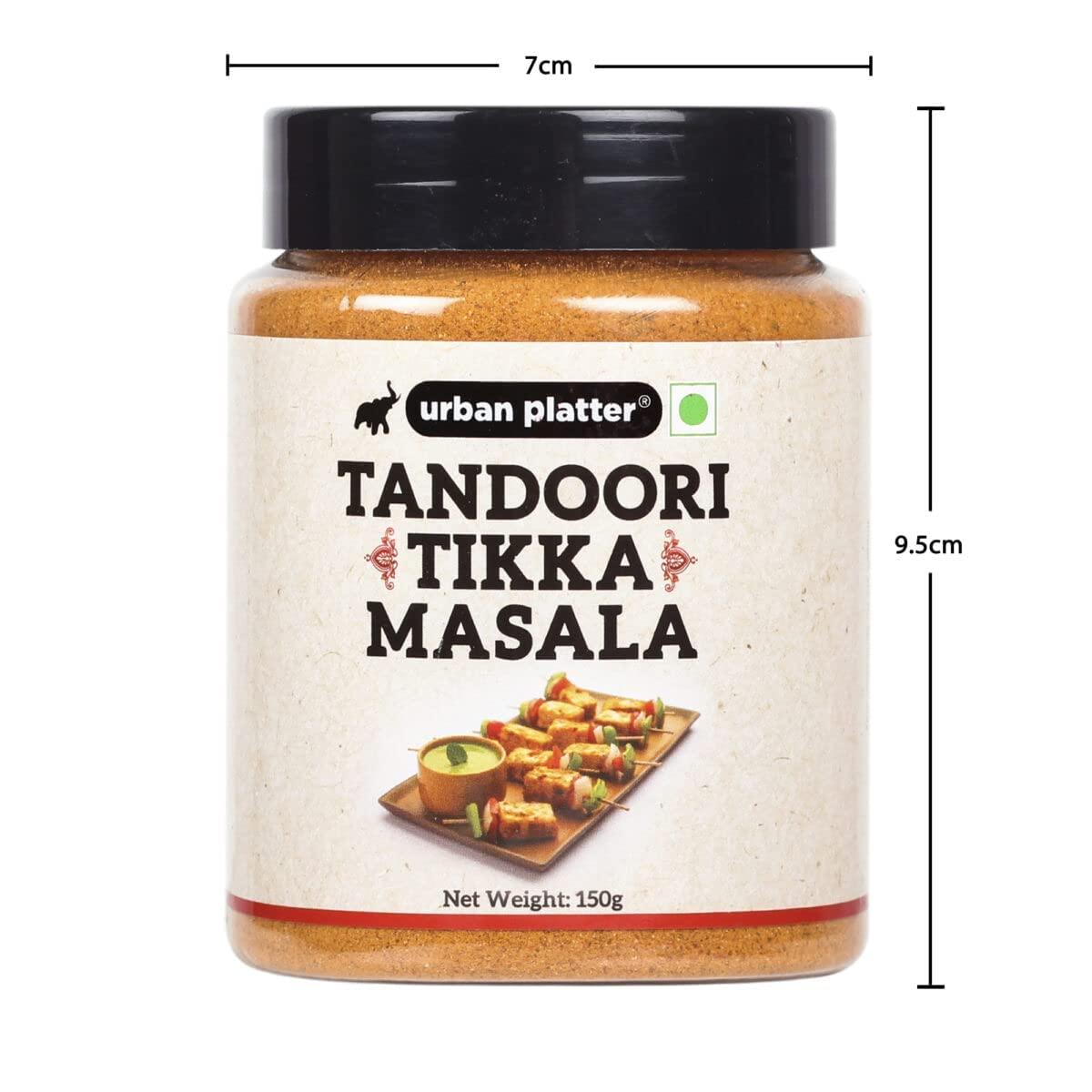 urban platter urban platter Tandoori Tikka Masala Powder, 150G [Masala | Flavourful Blend Of Spices | Sprinkle Or Add To Your Appetizers, Gravies, Veggies, Fries]