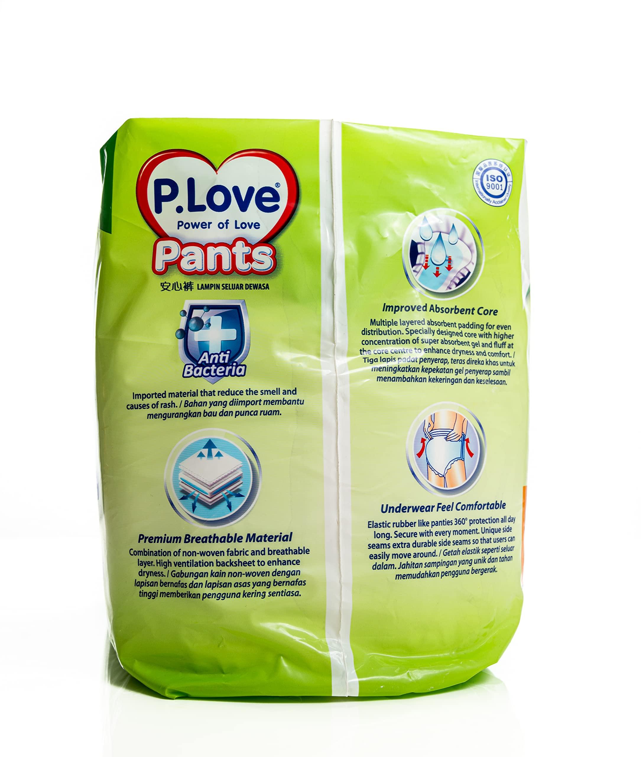QUALITY HERO CORPORATION SDN- BHD Malaysia P Love Pants - Size M10 (White)