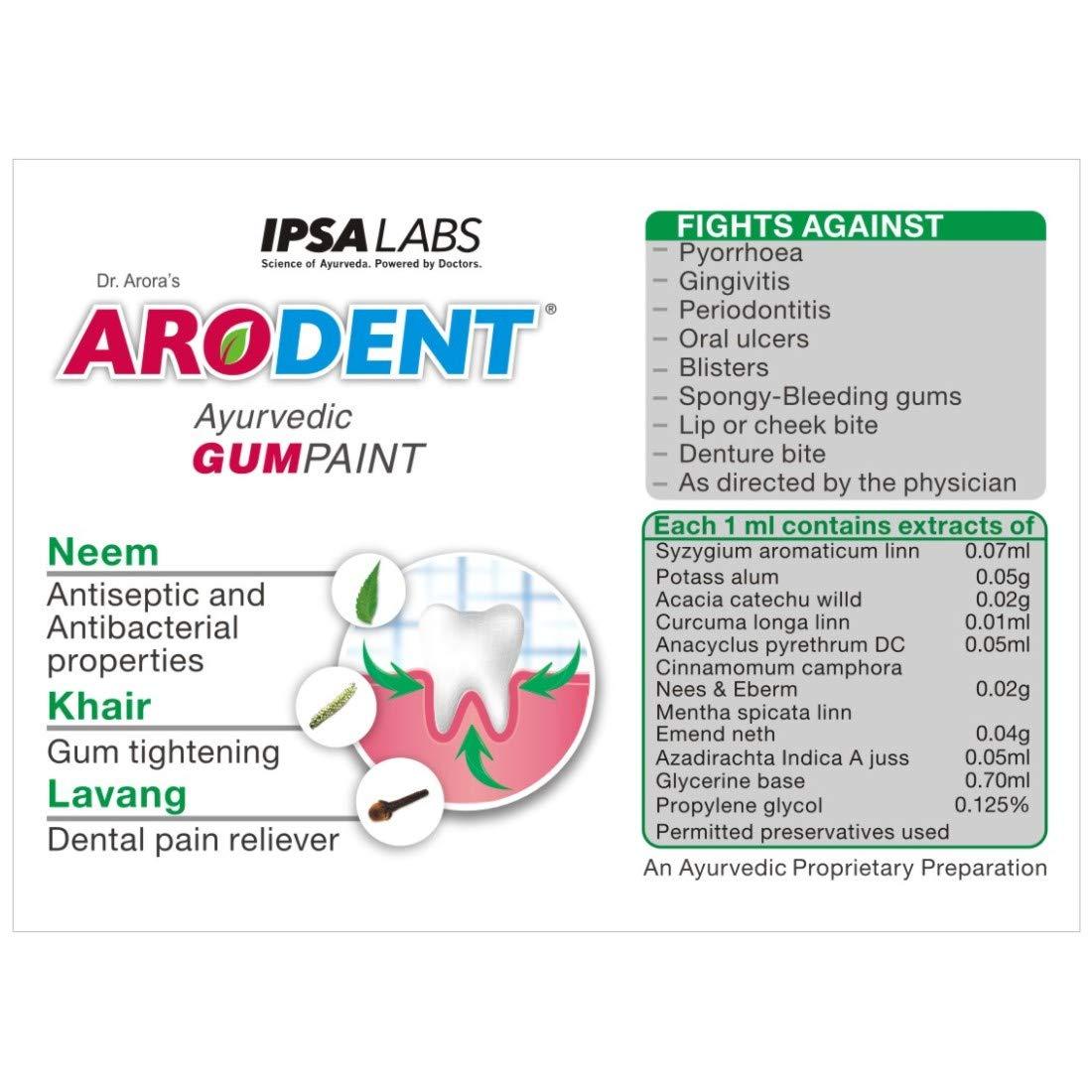 Arodent Arodent gum paint -10ml*12 (pack of-12)