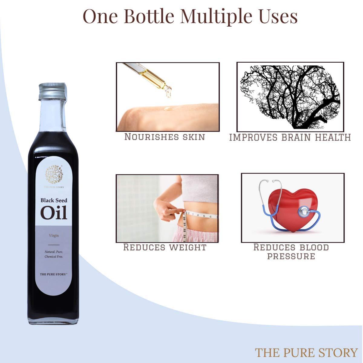 The Pure Story The Pure Story 100% Pure Black Seed Oil 250ml