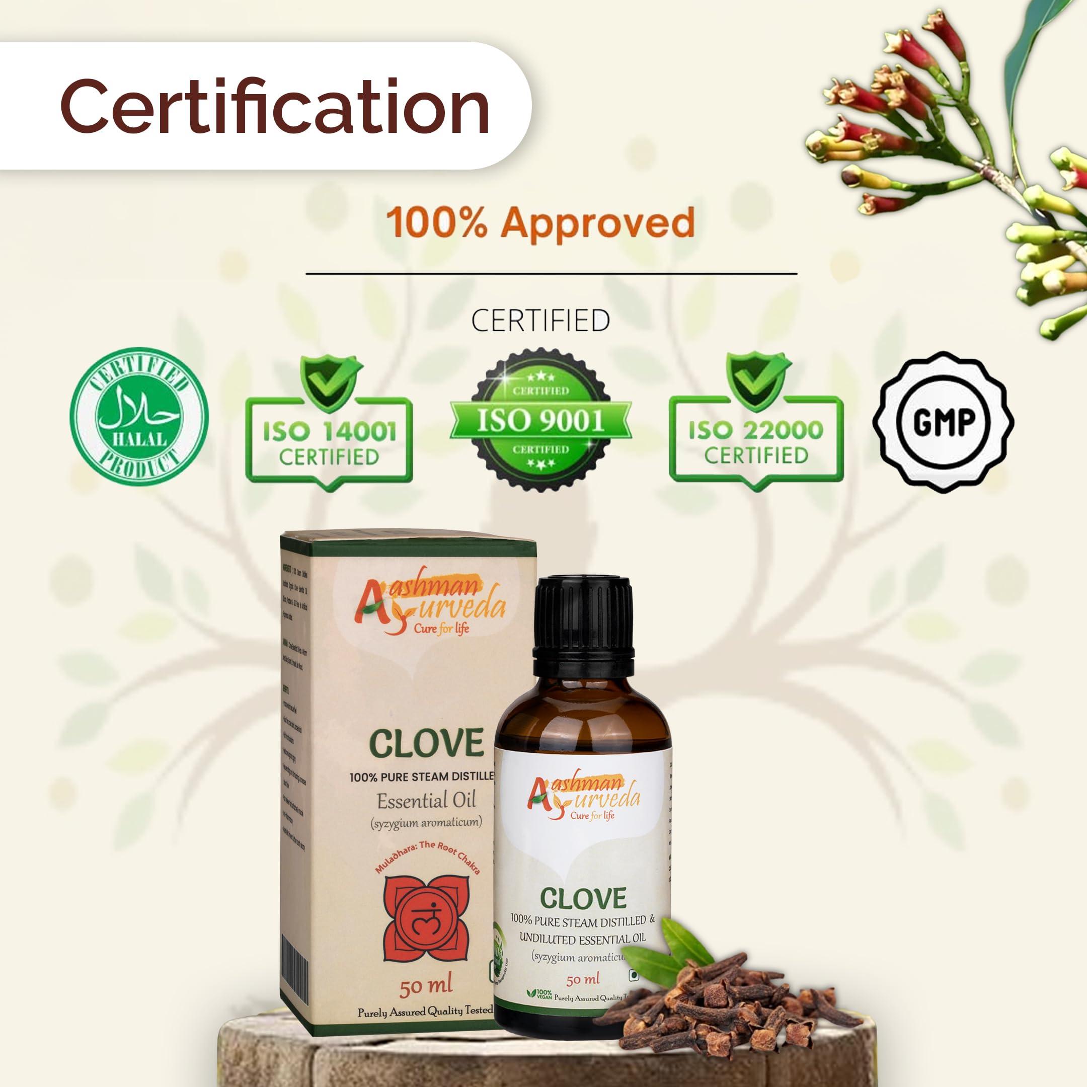 Aachman Veda Cure for Life Aashman Ayurveda Essential Oil (Clove)