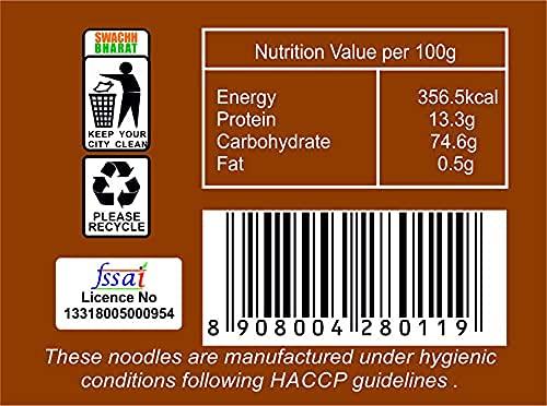 Red Dragon Red Dragon Japanese Whole Wheat Noodles Fresh And Delicious Organic Tasty Cuisine 900G (Pack Of 3) |No Preservatives, 900 grams