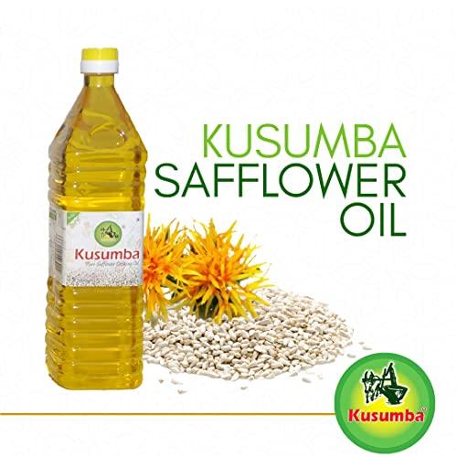 KUSUMBA KUSUMBA pure 100% Chemical Free Cold Pressed Safflower Oil PET Bottle