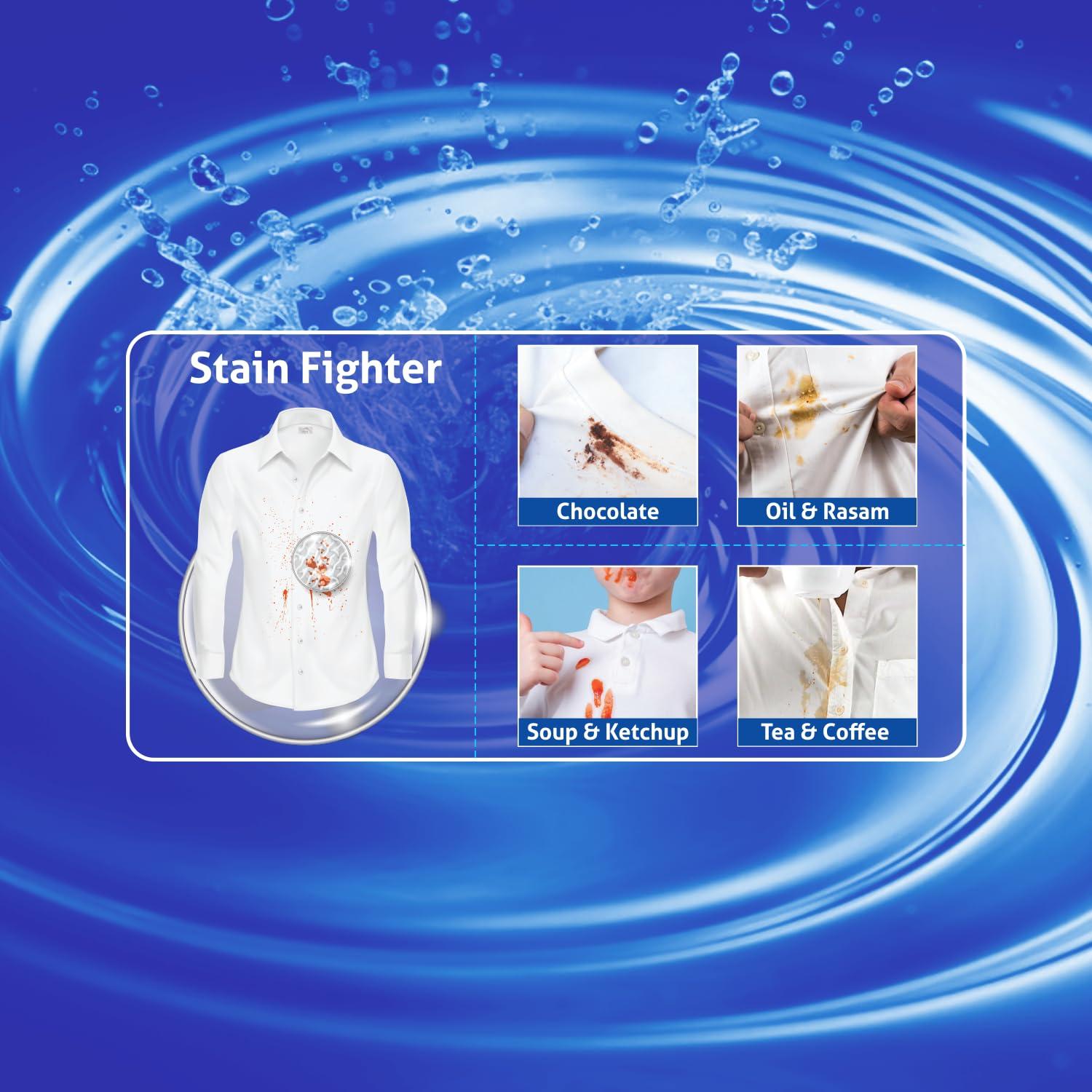 HB PURE HB Pure - Detergent Washing Powder | Dissolves Easily & Removes Tough Stains | Suitable for all Washing Machines