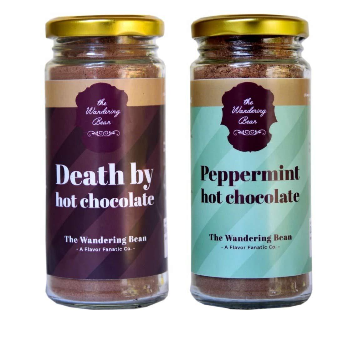 The Wandering Bean The Wandering Bean - Death by Chocolate 150g + Peppermint hot Chocolate 150g