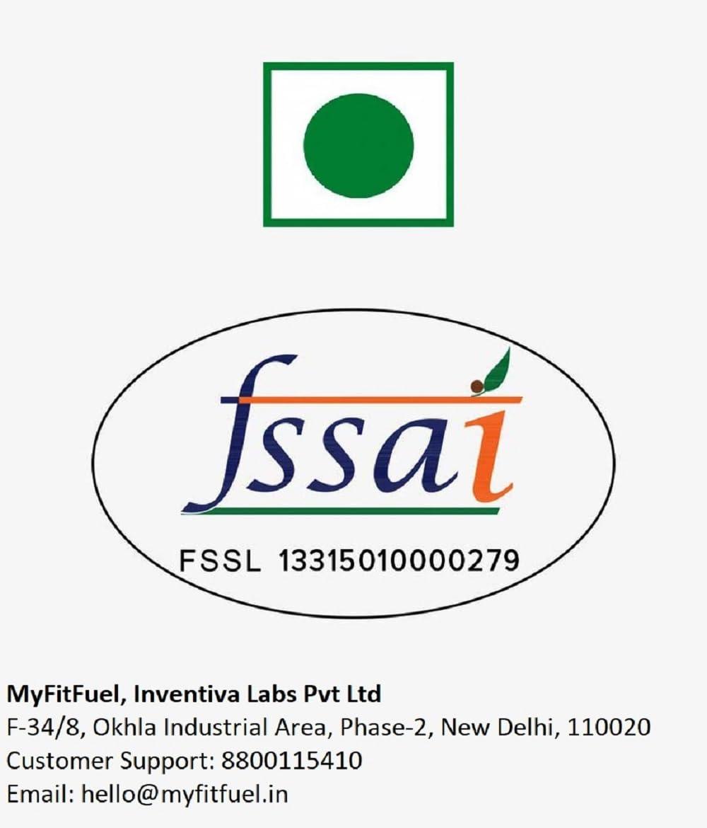 MyFitFuel MyFitFuel Clean Plant Pea Protein Isolate (27.4g Protein, 4.9g BCAA, 10.6g EAA) |Easy to Digest | Vegan Plant Protein Powder [1Kg, 28 Servings, (Coffee Caramel)]