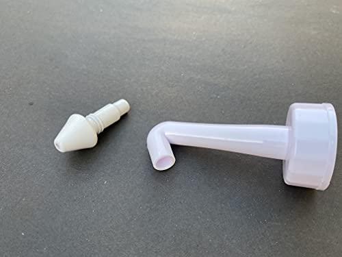 The Yogis The Yogis™ Nasal Wash Jal Neti Bottle (Size - 500ml) Free - 1 rubber Neti+1 Eye Wash Cup [Red]