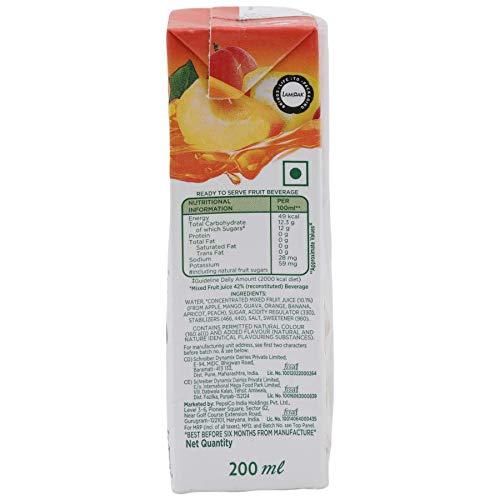 Tropicana Tropicana Tetra Pack 200ml Mixed Fruit - Pack of 6