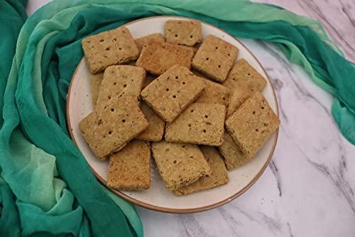 GREEN SUN Green Sun Low Carb Jeera Cookies|Pack of 2 | 0.6 g Net Carb Per Biscuit | Keto Friendly| Sugar Free | Natural Sweetener Stevia |Healthy | High Fiber | Super Foods | Crispy