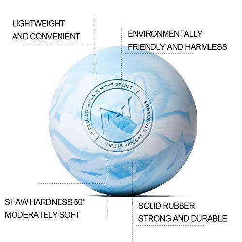 FITZELAR FITZELAR Massage Lacrosse Balls for Myofascial Release , SGS Certification, Massage Deep Tissue for Back and Shoulder, Trigger Point Therapy, Muscle Knots , Relieving Muscle Pain, Yoga Ball for Feet