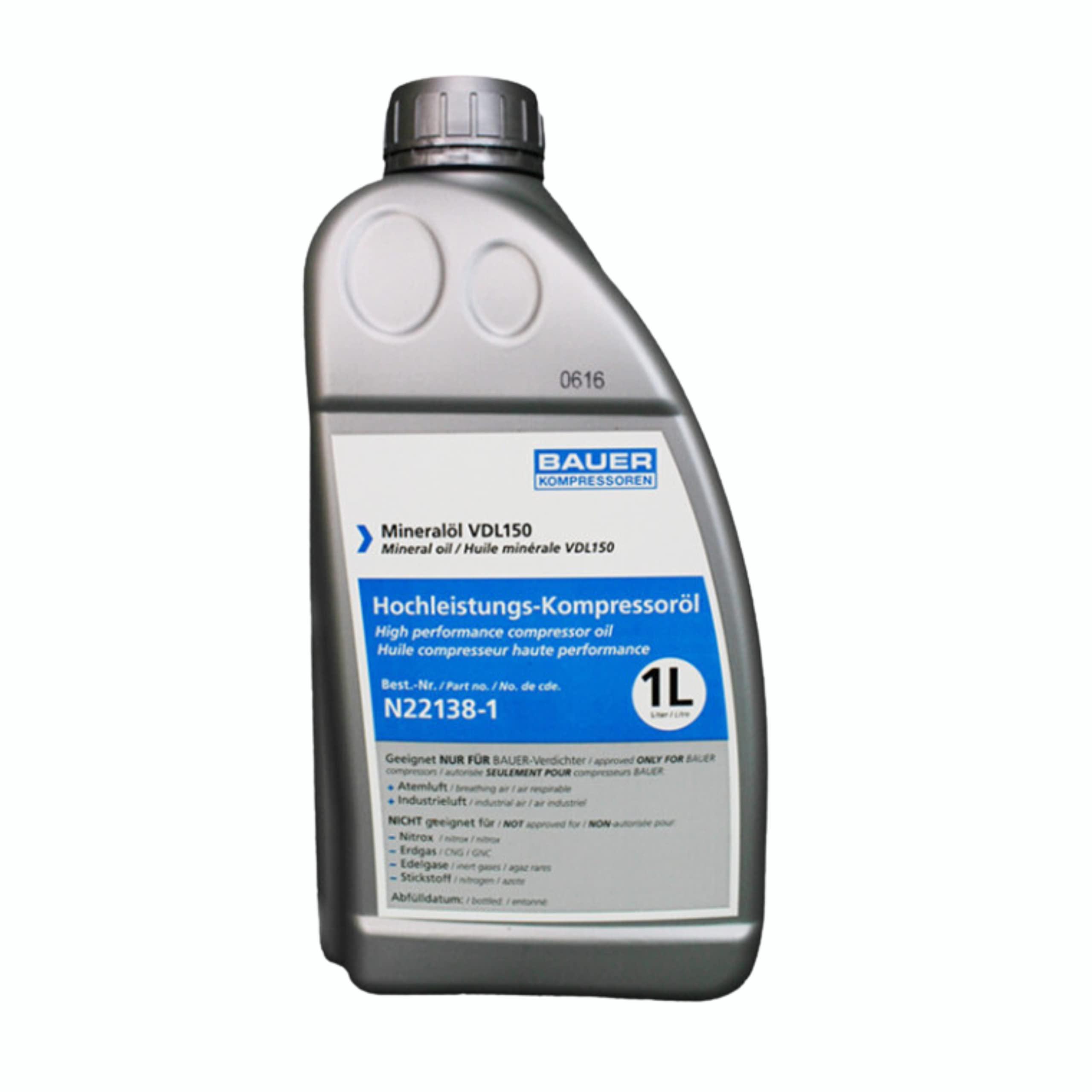 Generic Bauer N22138-1 Compressor Oil - 1 litre