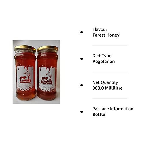 BONPHOOL BONPHOOL Natural Mangrove Honey, 490 Grams x 2 bottles (980 gm)