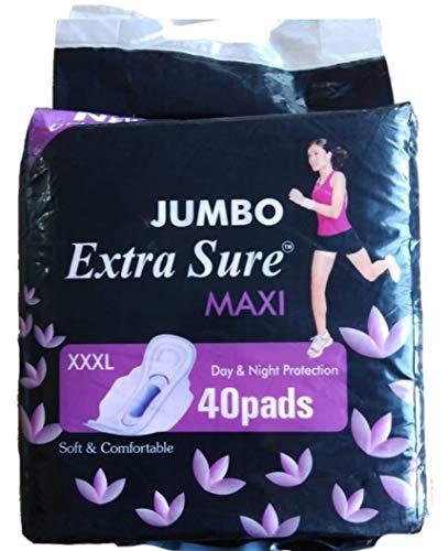 EMPRESSES Jumbo Extra sure Fresh & Comfort Advanced Super Dry Combo Pack (40 pads) Extra Large snitary Napkins