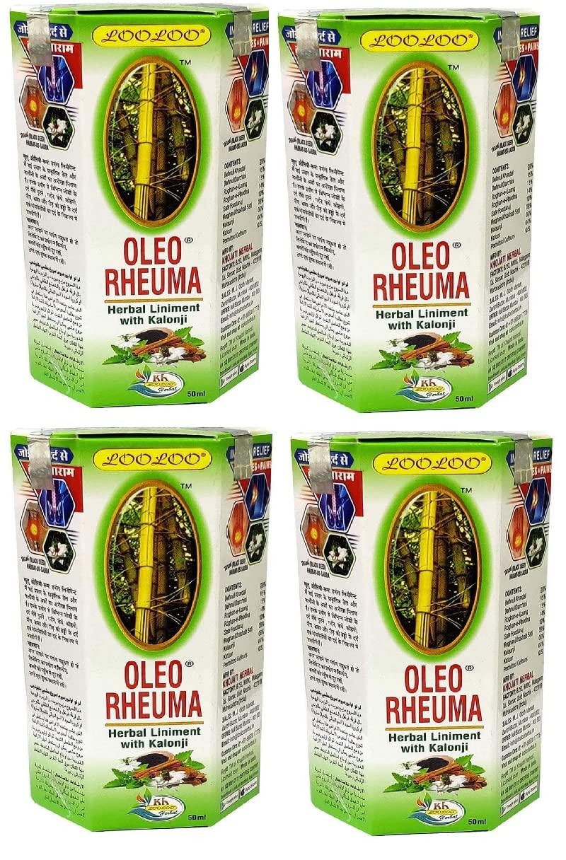 GH GH Looloo Oleo Rheuma Herbal Liniment With Kalonji Pain Relief Oil, 100 ml, Pack of 2