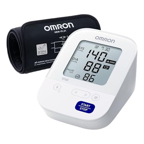Omron Omron HEM 7156 T Digital Blood Pressure Monitor with 360 Accuracy Intelli Wrap Cuff for All Arm Sizes Accurate Measurements and Bluetooth Connectivity