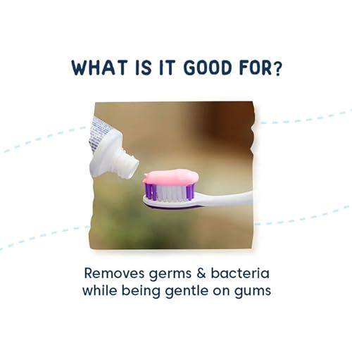 Little Joys Little Joys Strawberry Flavour Toothpaste For Kids (2-5 Yrs) | Removes Germs & Bacteria | Strengthens Gums & Whitens Teeth | 60 gm