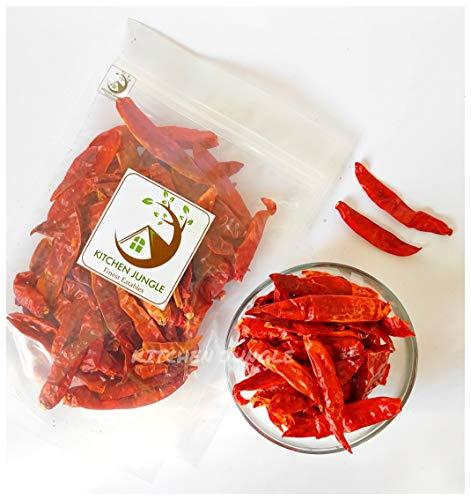 Kitchen Jungle Kitchen Jungle Mathania Red Chilli (Lal Mirch sabut) Whole Chillies 400gms