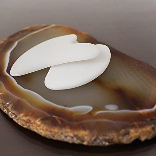 SOWUNO SOWUNO Gua Sha Facial Tool Crystal Heart Shape Gua Sha Massager Scraping Massage Tool Women Girls Natural