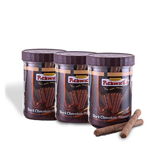 PICKWICK PICKWICK Dark Chocolate Wafer Rolls 450gm (150gm x 3)