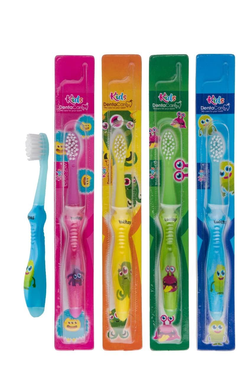 DentaCare plus Kids toothbrushes Age grp 3years to 13 years (pack of 4) Denta Care Plus