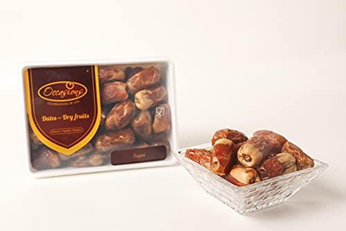 Occasions Occasions Sweet & Delicious Regular Sagai Dates - 500g, Sagai Dates, Original Sagai Dates, Dried Dates |Rich in Iron | Healthy Food | Saudi Arabian Dates