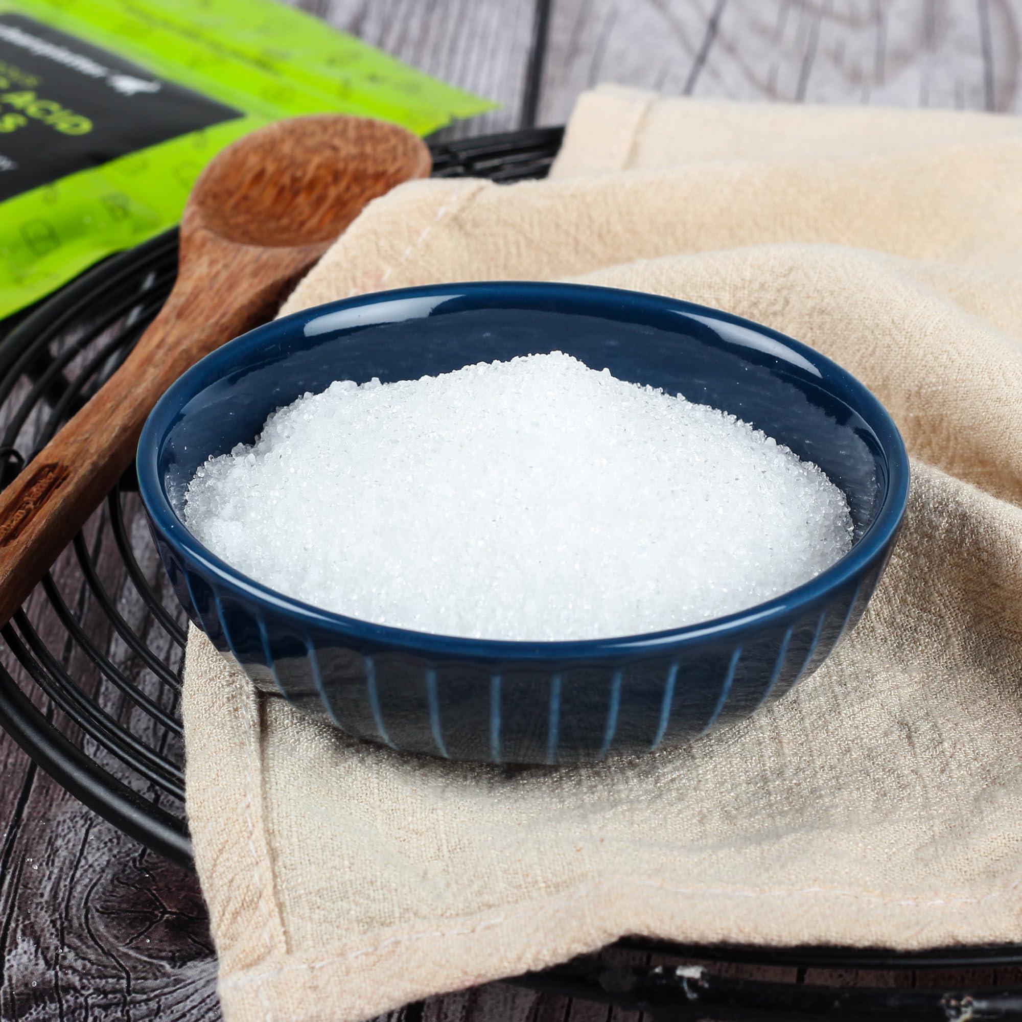 urban platter urban platter Pure Citric Acid Crystals Powder, 100G