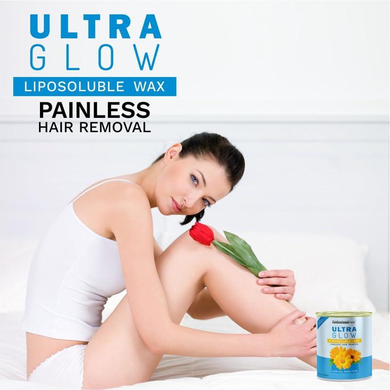 PROFESSIONAL FEEL Professional Feel ultra glow lipo wax Cream Wax for woman Painless hair removal beans rica brazilian wax |