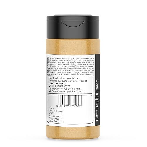 FOODPHENIC Foodphenic\'s Magic Tea Masala: Chai ki Mehfil, Masalon ka Jaadu