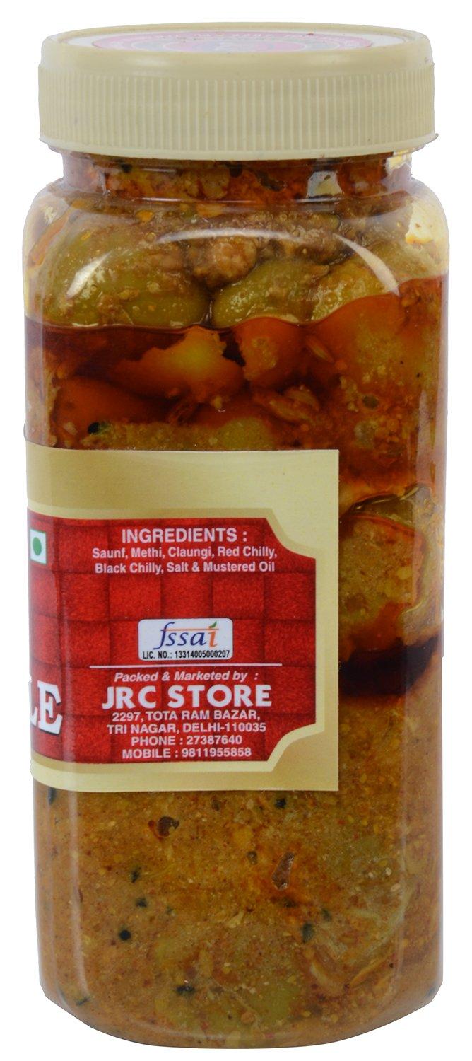 JRC JRC Lesua Pickle - 1000 Grams (1 kg) | Lesue Pickle | Lasodey ka Achaar | Lasode Ka Achar | Gunda Pickle