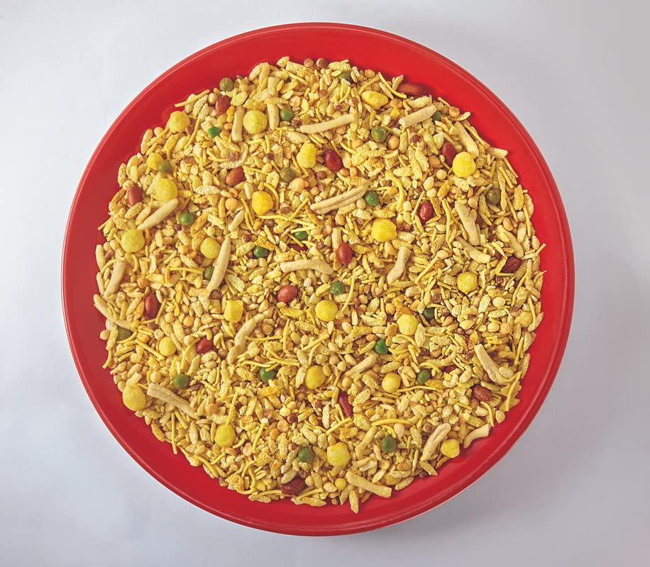 BHUJIALALJI Bhujialalji Khatta Meetha and Bikaneri Bhujia (pack of 4) 4kg | All time favourite indian snacks/Namkeen | Ready to eat | Crsipy & Light snacks.